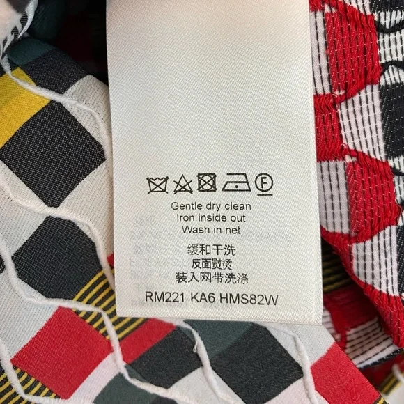 Louis Vuitton Virgil Abloh Shirt Amen Break LV Logo Button Up Mens Size XL Red - Picture 15 of 15